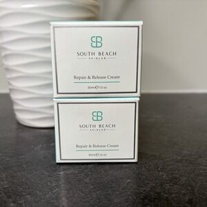South Beach Skin Lab Repair & Release Cream 30ml 1 oz SEALED Lot of 2